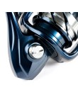 Blue high-strength aluminum spinning fishing reel