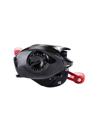 High-carbon recreational dual-brake fishing reel