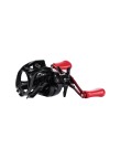 High-carbon recreational dual-brake fishing reel