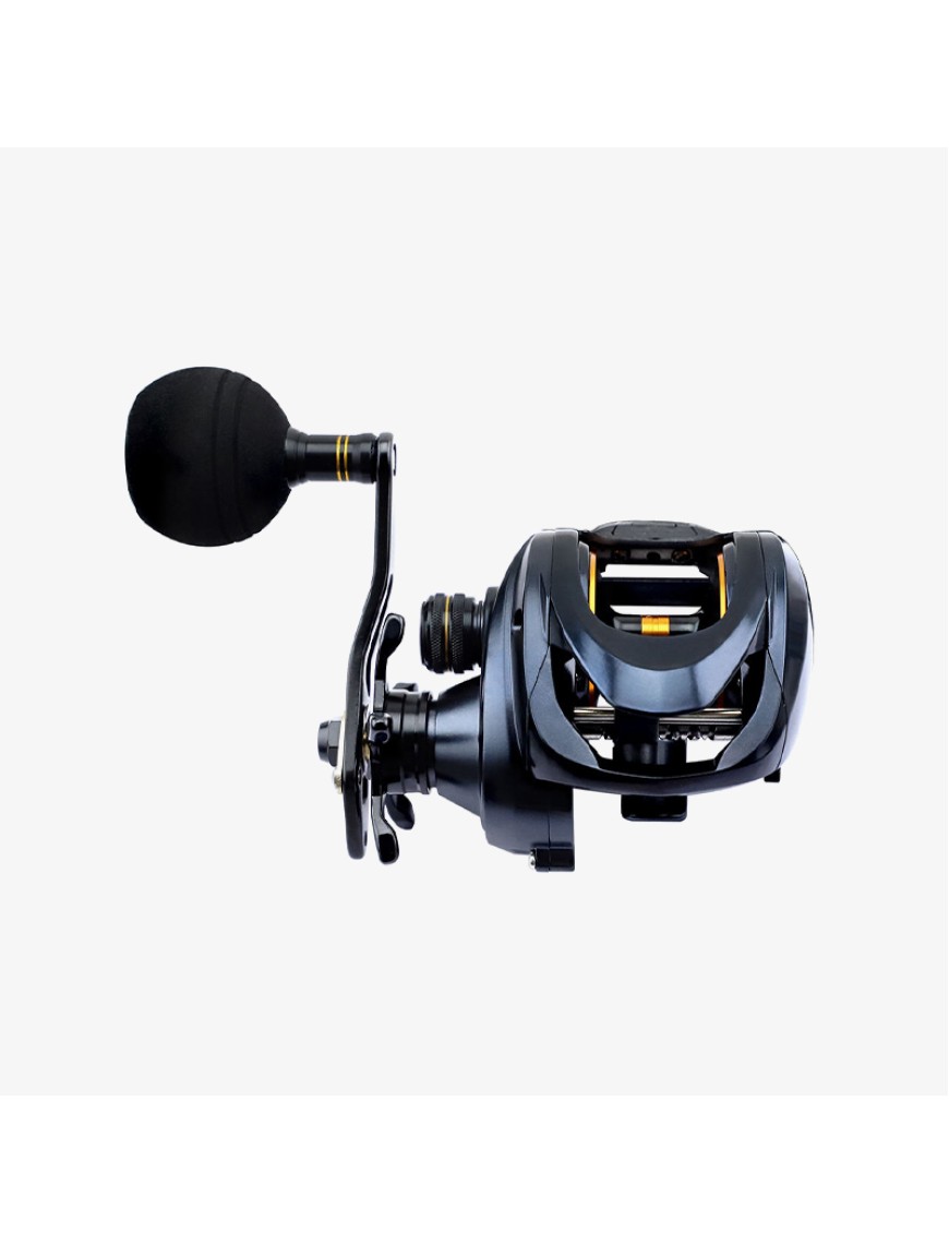 Large bait casting low profile fishing reel