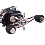 Adjustable centrifugal braking system fishing reel