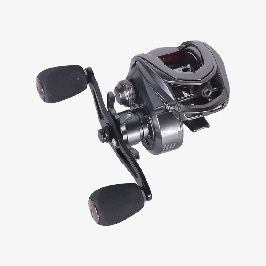 Lightweight multi-gear adjustable fishing reel
