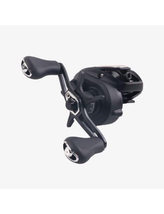 Carbon fiber black double-handle fishing reel