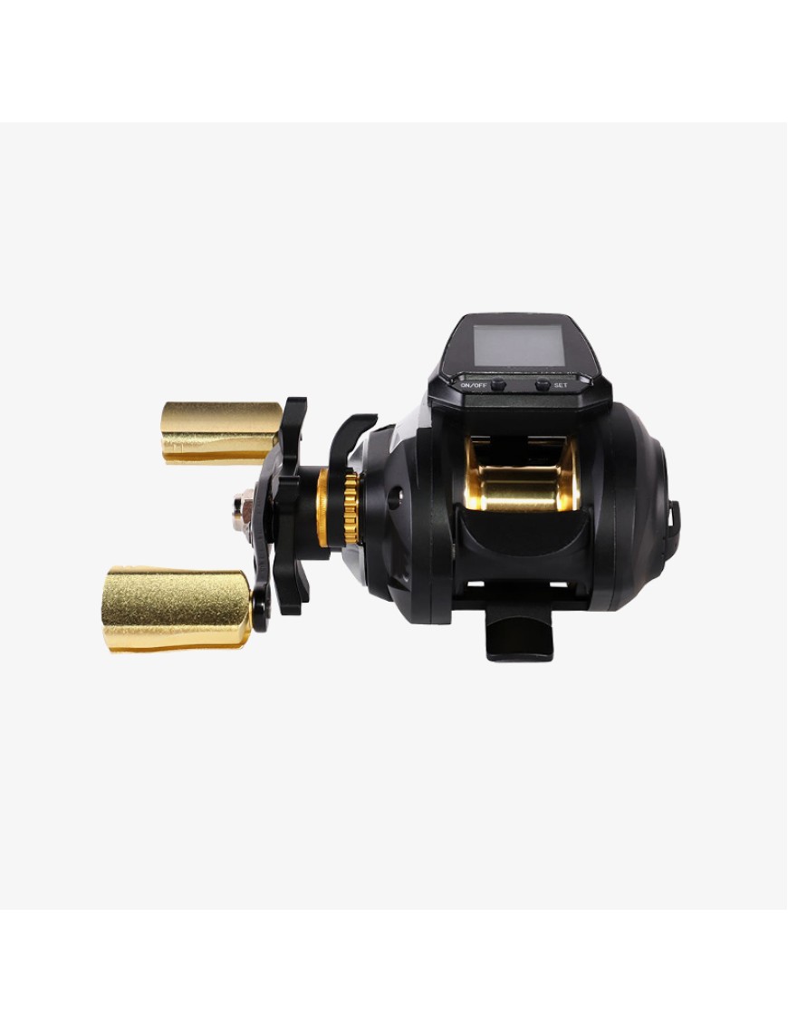 Lightweight smart digital display fishing reel