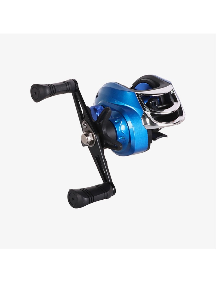 Lightweight metal high-speed fishing reel