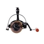 Foldable interchangeable rocker arm rotating fishing reel