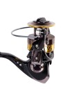 Foldable interchangeable rocker arm rotating fishing reel
