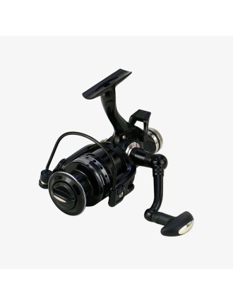 Dual-brake design spinning fishing reel