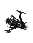 Dual-brake design spinning fishing reel