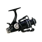 Dual-brake design spinning fishing reel