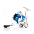 Stable braking rotating fishing reel