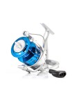 Stable braking rotating fishing reel