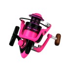 Lightweight smooth metal fishing reel