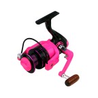 Lightweight smooth metal fishing reel