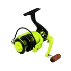 Lightweight smooth metal fishing reel