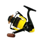 Lightweight smooth metal fishing reel