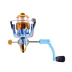 Camouflage powerful spinning fishing reel