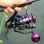 High-strength metal sturdy fishing reels