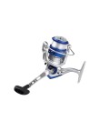 Stylish printed fiberglass fishing rod set