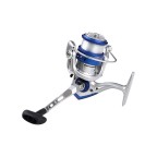 Stylish printed fiberglass fishing rod set