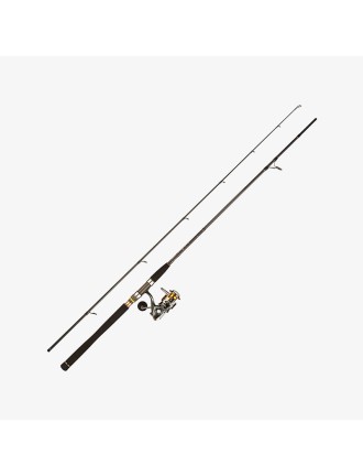 Carbon fiber two-section anti-slip fishing rod set