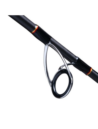 Carbon fiber two-section anti-slip fishing rod set