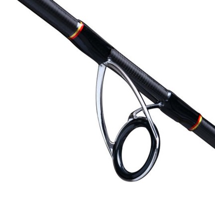 Carbon fiber two-section anti-slip fishing rod set