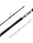 Carbon fiber two-section anti-slip fishing rod set