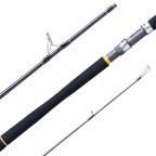 Carbon fiber two-section anti-slip fishing rod set