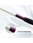 Two-section solid fiberglass fishing rod set