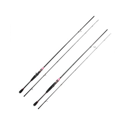 Outdoor two-section carbon fiber fishing rod set