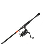 Outdoor two-section carbon fiber fishing rod set