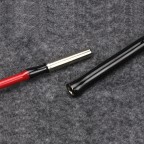 Solid carbon fiber 2-section fishing rod set