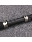 Solid carbon fiber 2-section fishing rod set