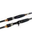 Four-section carbon fiber fishing rod set