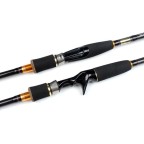 Four-section carbon fiber fishing rod set