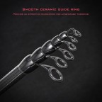 Portable telescopic fishing rod set