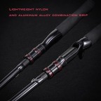 Portable telescopic fishing rod set