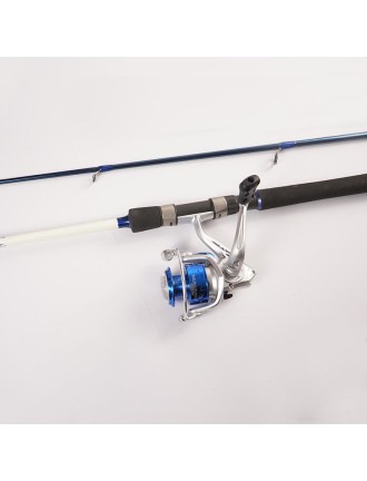 Super sensitive fiberglass fishing rod set