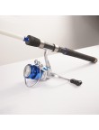 Super sensitive fiberglass fishing rod set