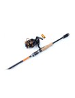High-carbon ultralight two-section fishing rod set