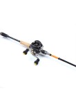 High-carbon ultralight two-section fishing rod set