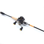 High-carbon ultralight two-section fishing rod set