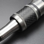 High-carbon ultralight two-section fishing rod set