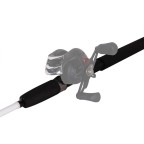 Portable 2-section telescopic fishing rod