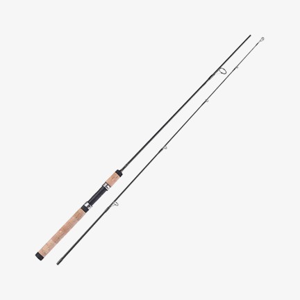 Ultralight two-section carbon fiber fishing rod