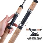 Ultralight two-section carbon fiber fishing rod