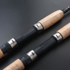 Ultralight two-section carbon fiber fishing rod