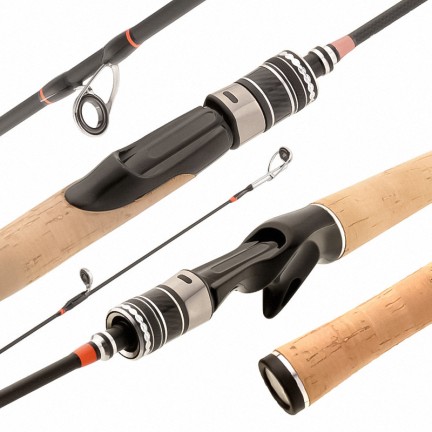 Premium ultralight cork handle fishing rod
