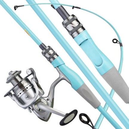 Lightweight and sturdy fiberglass fishing rod